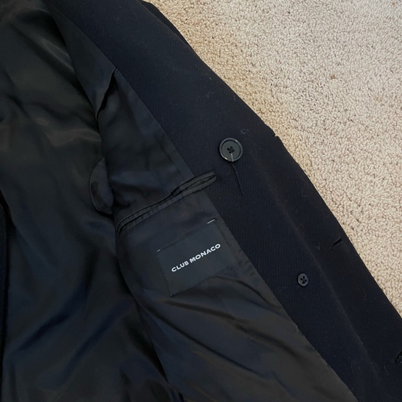 Club Monaco overcoat - Picture 4 of 4